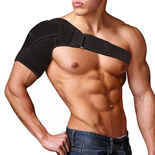 Wholesale sports shoulder pads shoulder straps pressurized shoulder pads for men and women single shoulder pads adjustable shoulder support dislocated shoulder straps